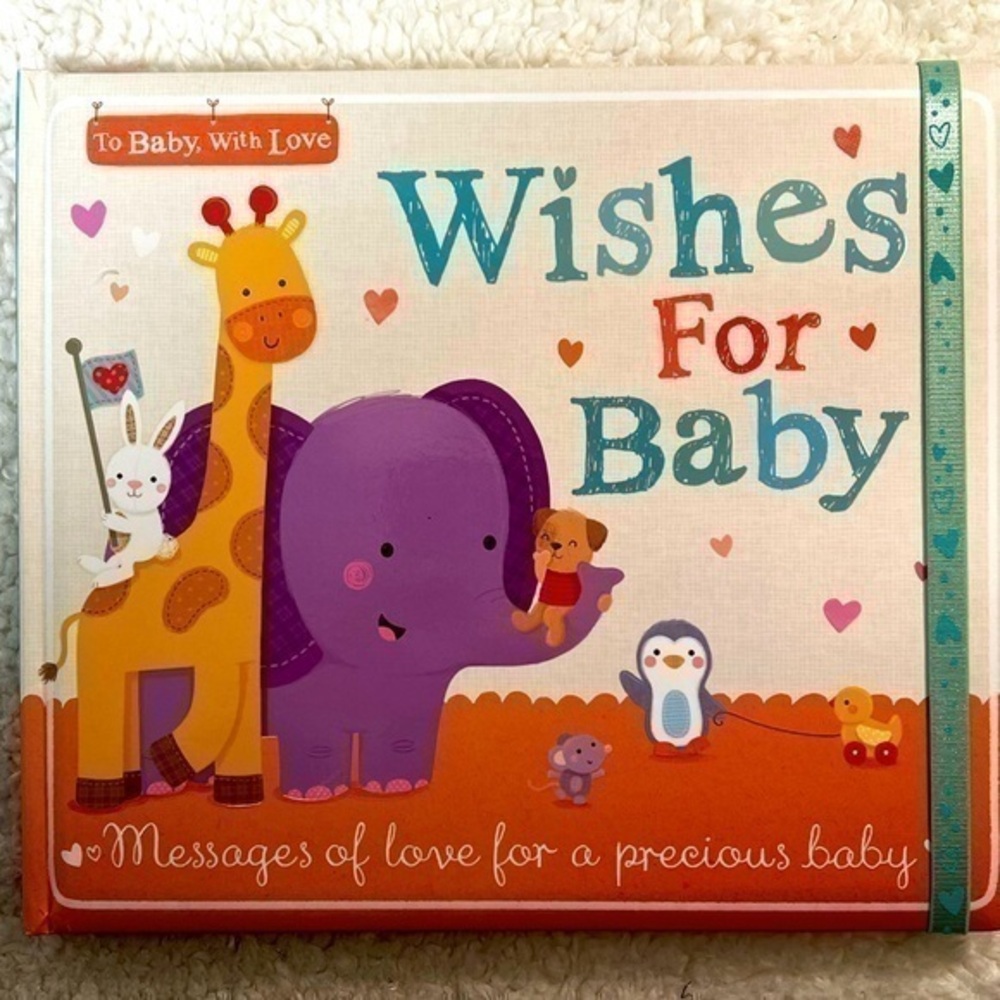 Tiger Tales To Baby with Love "Wishes for Baby" Padded Board Book